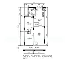 Blk 477 Tampines Street 43 (Tampines), HDB 3 Rooms #568086711